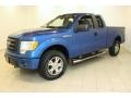 2010 Blue Flame Metallic Ford F150 STX SuperCab 4x4  photo #3