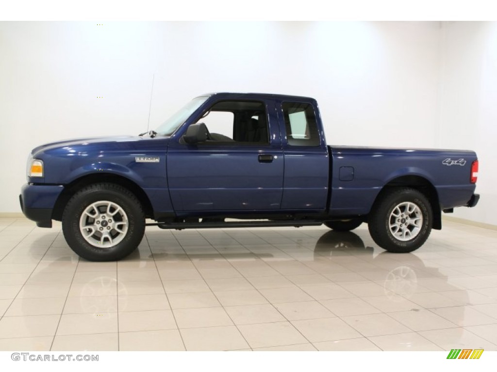 Vista Blue Metallic 2009 Ford Ranger XLT SuperCab 4x4 Exterior Photo #64355507