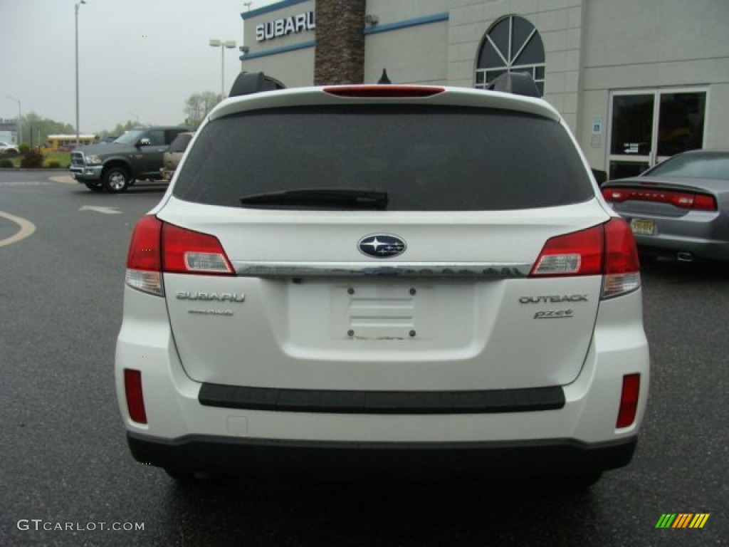 2011 Outback 2.5i Limited Wagon - Satin White Pearl / Warm Ivory photo #5