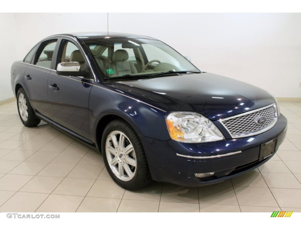 Dark Blue Pearl Metallic 2007 Ford Five Hundred Limited Exterior Photo #64355883