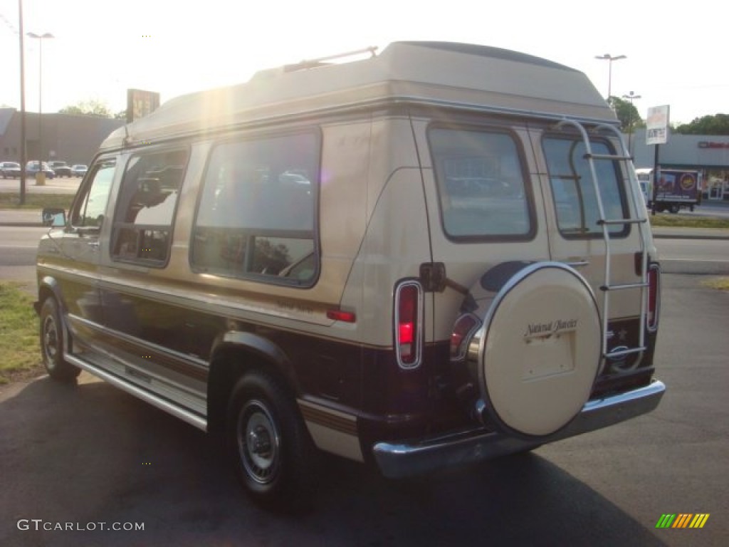 1987 E Series Van E150 Passenger Conversion - Light Chestnut / Tan photo #2