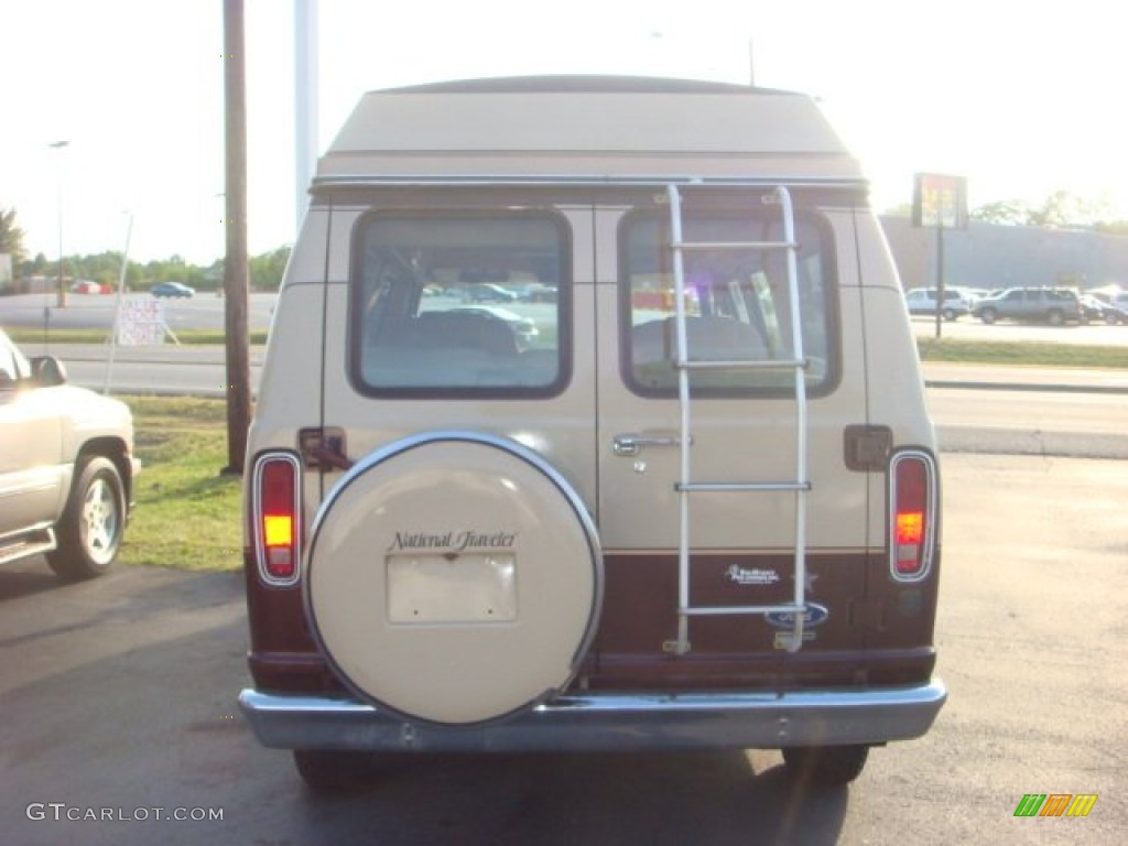 1987 E Series Van E150 Passenger Conversion - Light Chestnut / Tan photo #3