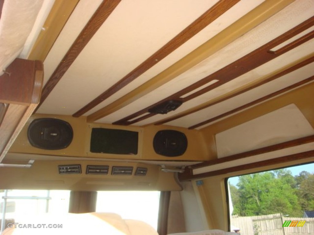 1987 E Series Van E150 Passenger Conversion - Light Chestnut / Tan photo #8