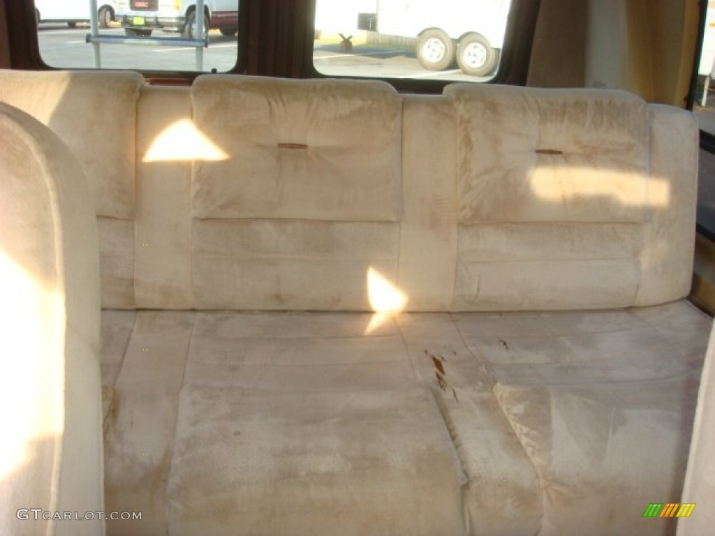 1987 E Series Van E150 Passenger Conversion - Light Chestnut / Tan photo #9