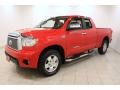 2010 Radiant Red Toyota Tundra Limited Double Cab 4x4  photo #3
