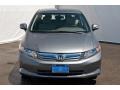 2012 Polished Metal Metallic Honda Civic Hybrid-L Sedan  photo #2