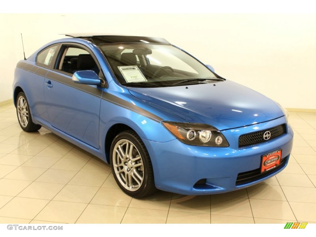 2010 tC Release Series 6.0 - Speedway Blue Metallic / Color Tuned Black/Blue photo #1