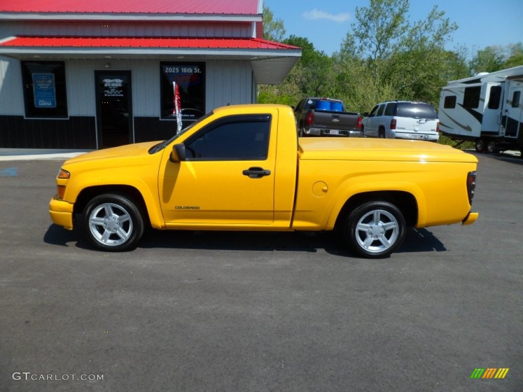 Yellow Chevrolet Colorado