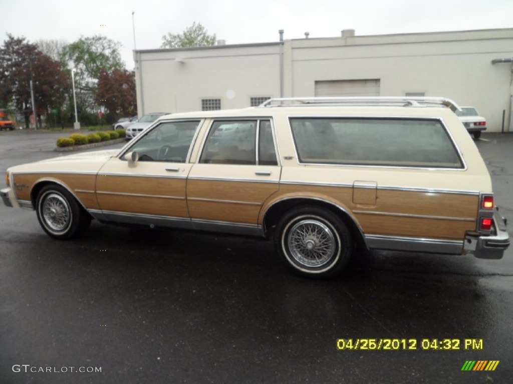 1985 Caprice Estate Wagon - Cream Metallic / Beige photo #3