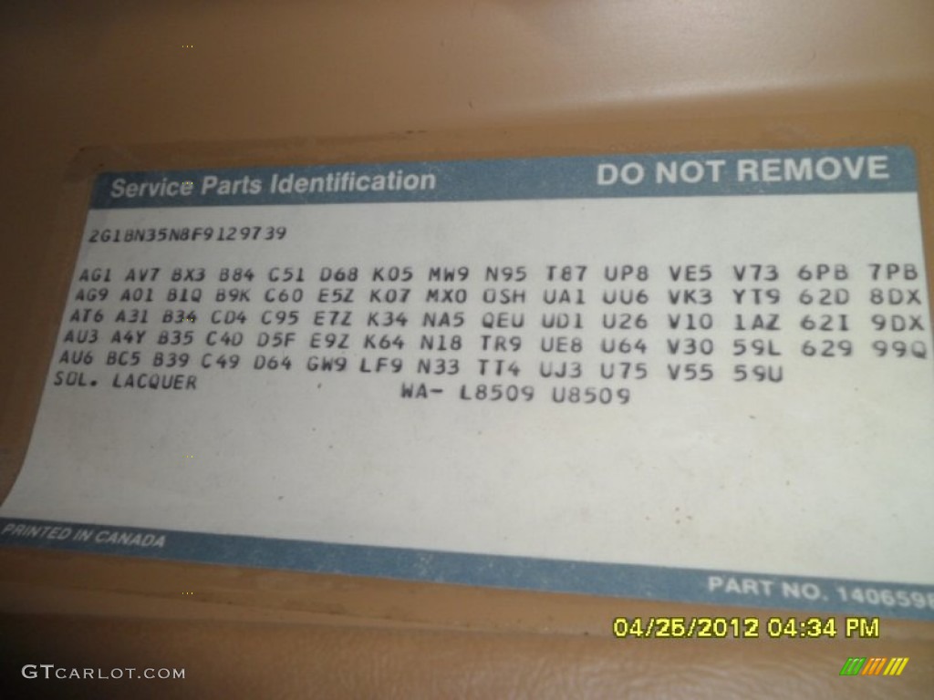 1985 Caprice Estate Wagon - Cream Metallic / Beige photo #16