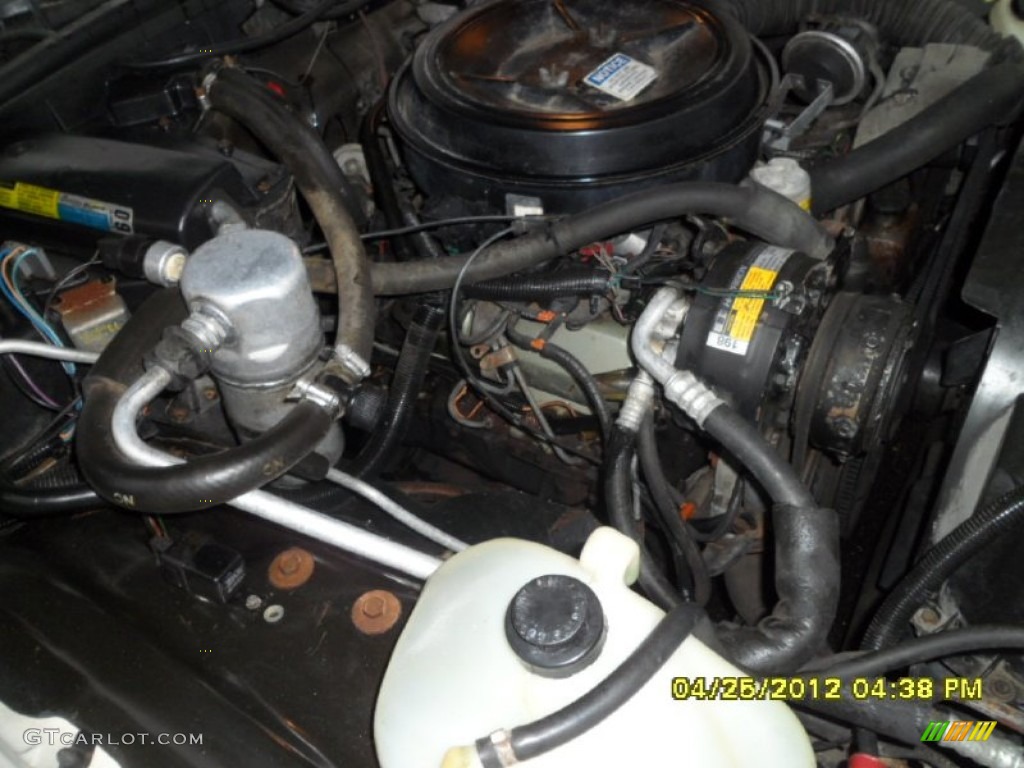 1985 Chevrolet Caprice Estate Wagon Engine Photos