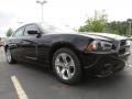 2012 Pitch Black Dodge Charger SXT  photo #4