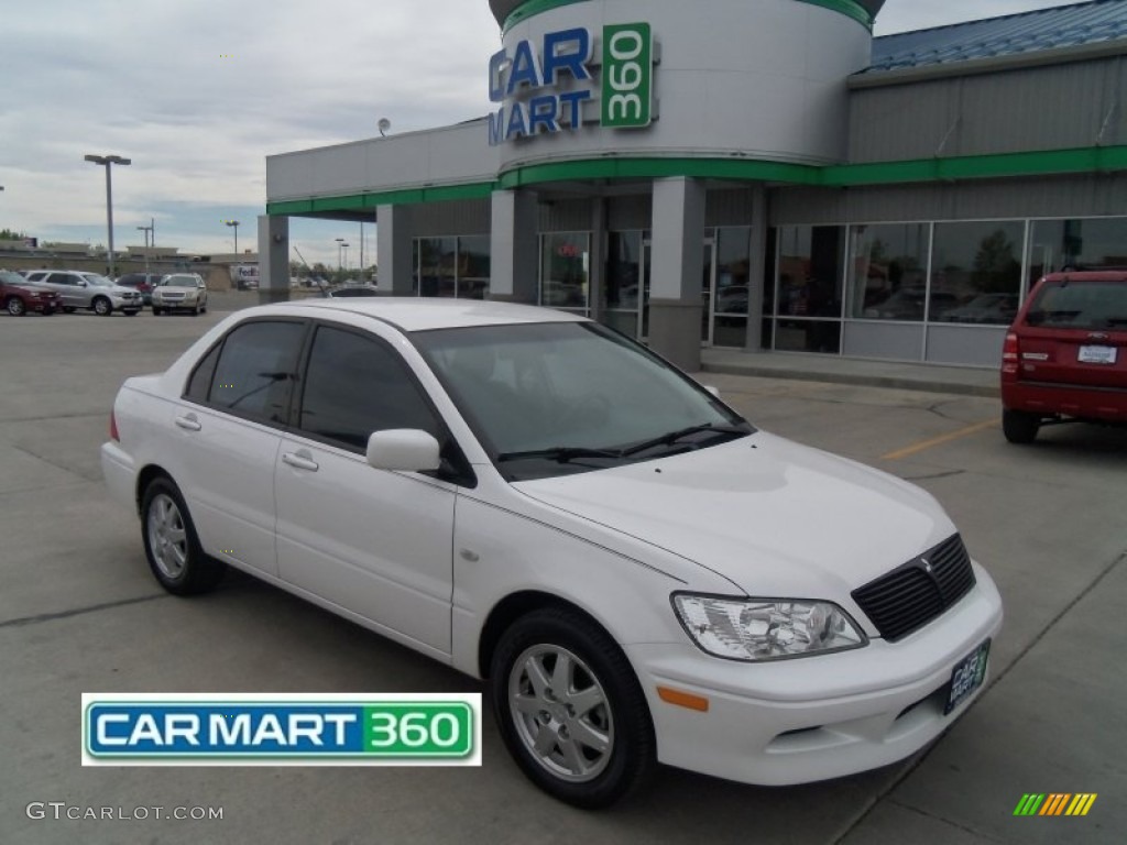 2003 Lancer LS - Innsbruck White / Gray photo #1