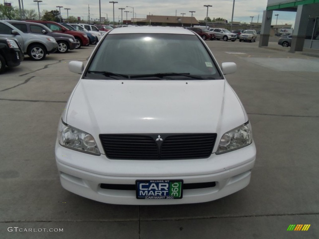 2003 Lancer LS - Innsbruck White / Gray photo #2