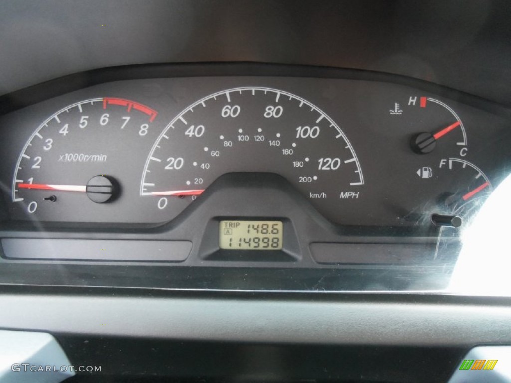2003 Mitsubishi Lancer LS Gauges Photos