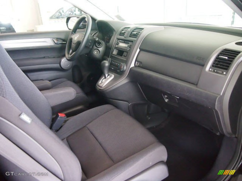 2009 CR-V LX 4WD - Crystal Black Pearl / Black photo #19
