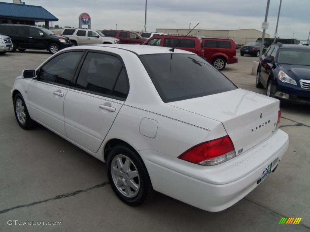 2003 Lancer LS - Innsbruck White / Gray photo #19