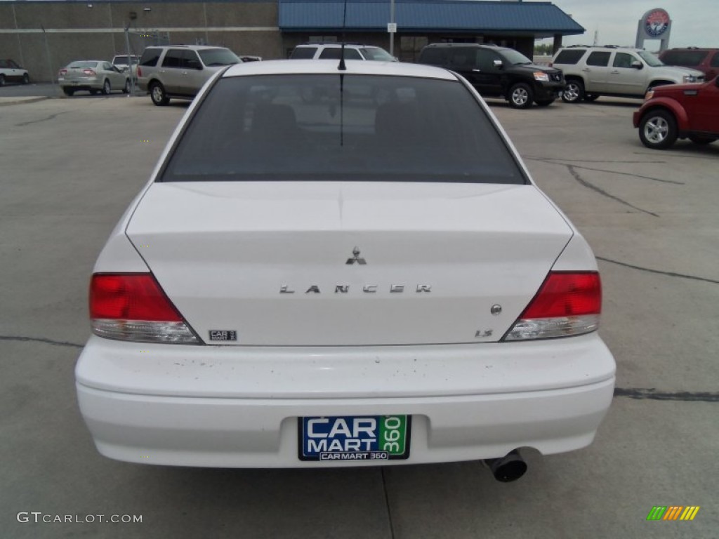 2003 Lancer LS - Innsbruck White / Gray photo #20