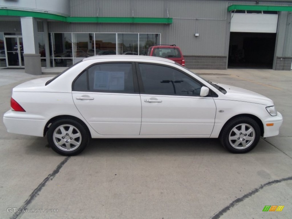 2003 Lancer LS - Innsbruck White / Gray photo #25