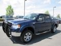 2008 Dark Blue Pearl Metallic Ford F150 XLT SuperCrew 4x4  photo #3