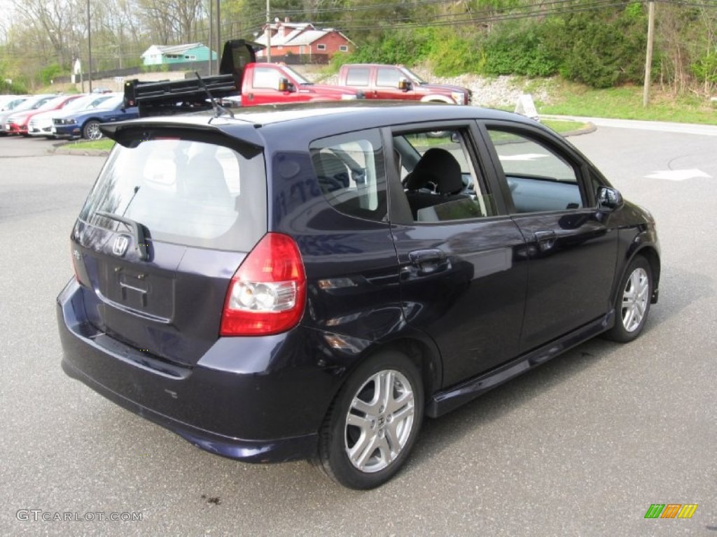 2008 Fit Sport - Blackberry Pearl / Black/Grey photo #5