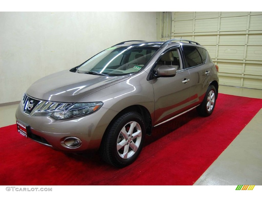 2009 Murano SL - Tinted Bronze Metallic / Beige photo #5