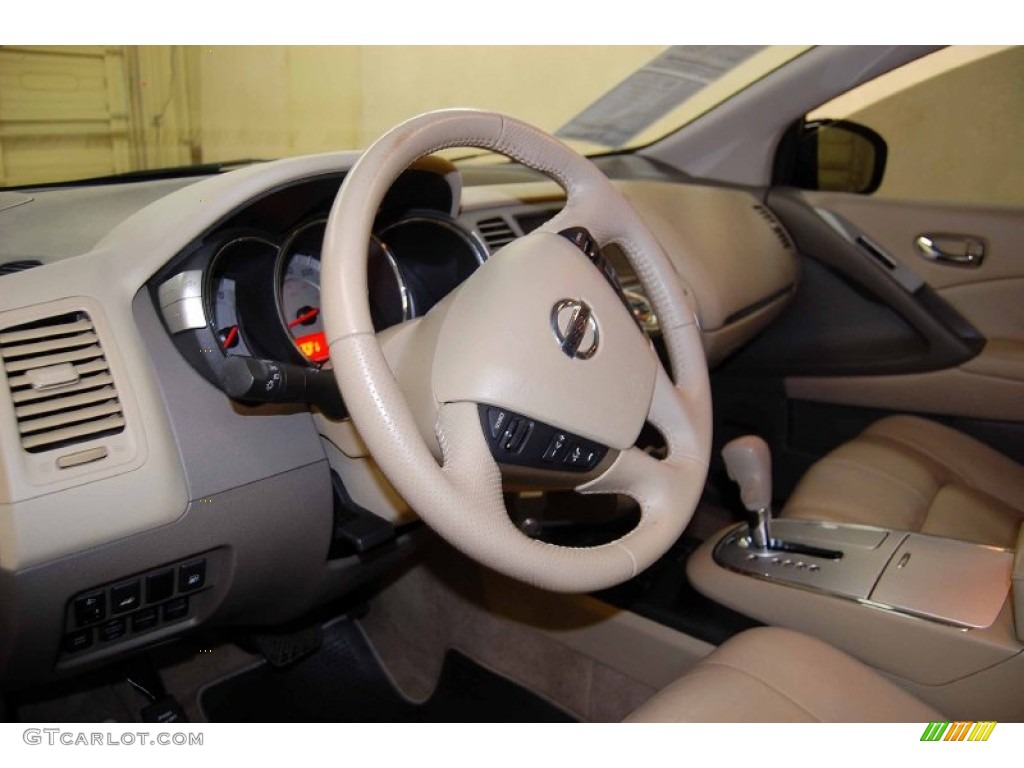 2009 Murano SL - Tinted Bronze Metallic / Beige photo #14