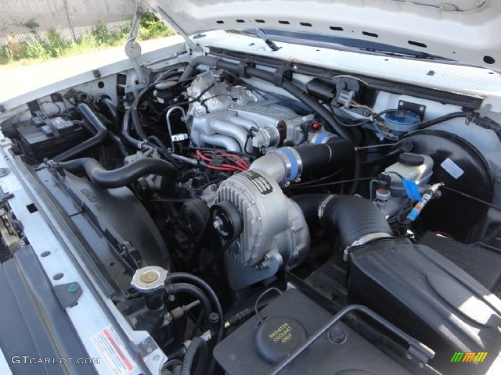 1995 Ford F150 SVT Lightning 5.8 Liter Supercharged OHV 16-Valve V8 Engine Photo #64362312