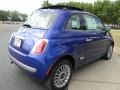 2012 Azzurro (Blue) Fiat 500 Lounge  photo #3