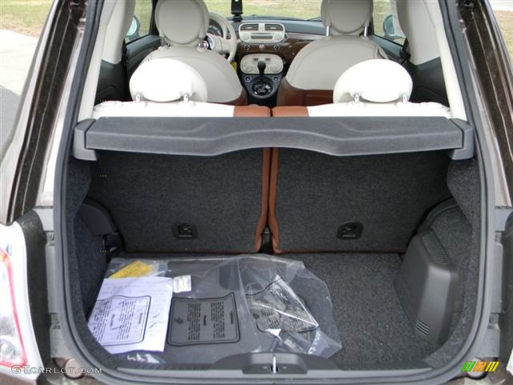 2012 Fiat 500 Lounge Trunk Photo #64363252