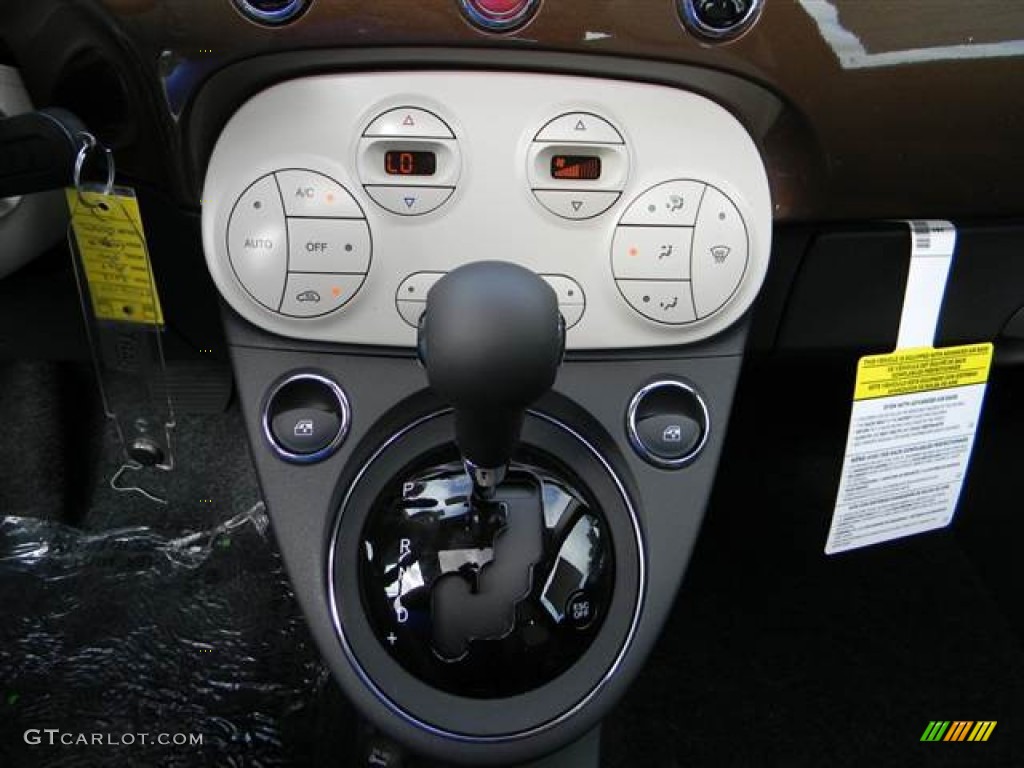 2012 Fiat 500 Lounge 6 Speed Auto Stick Automatic Transmission Photo #64363354