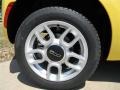 2012 Giallo (Yellow) Fiat 500 Pop  photo #4