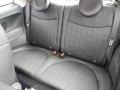 Pelle Nera/Nera (Black/Black) Rear Seat Photo for 2012 Fiat 500 #64363575