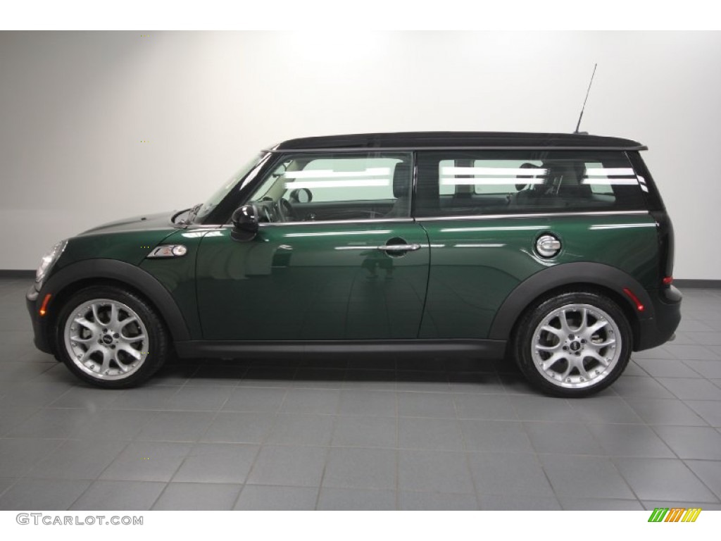 2011 Cooper S Clubman - British Racing Green II / Carbon Black photo #2