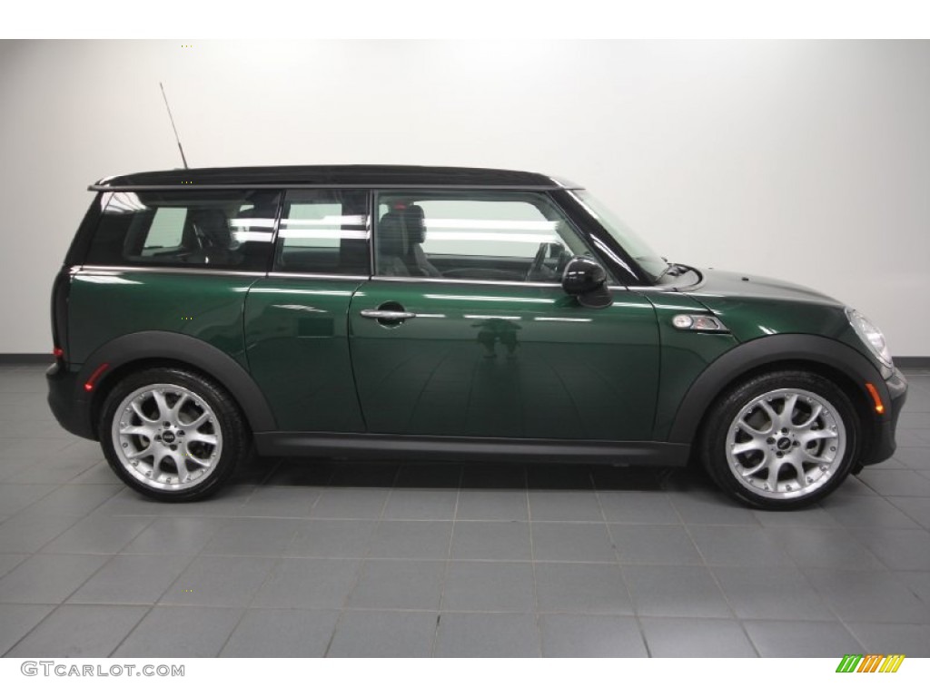 2011 Cooper S Clubman - British Racing Green II / Carbon Black photo #7