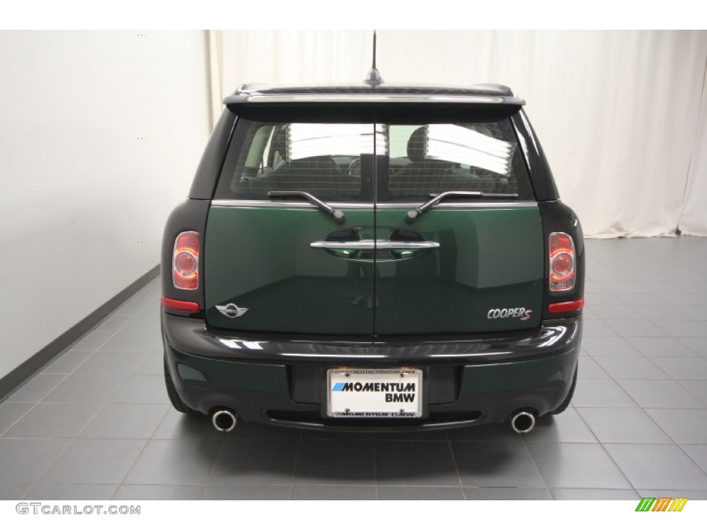2011 Cooper S Clubman - British Racing Green II / Carbon Black photo #11