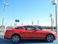 2010 Torch Red Ford Mustang V6 Premium Coupe  photo #6