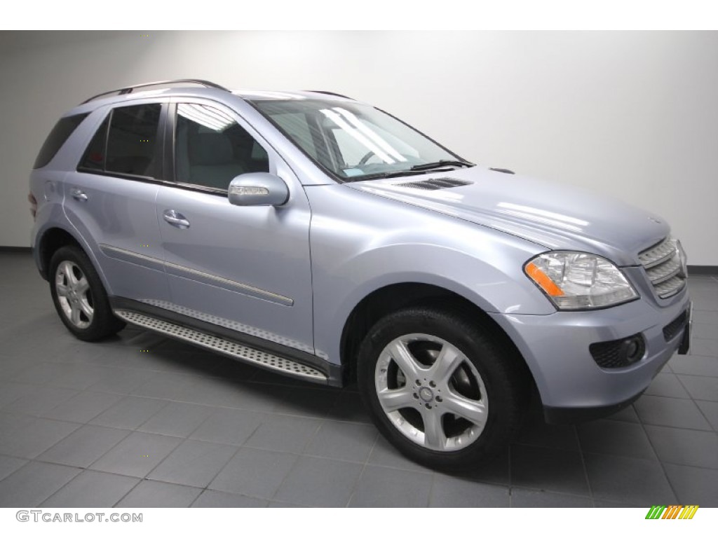 Alpine Rain Metallic 2008 Mercedes-Benz ML 320 CDI 4Matic Exterior Photo #64367370