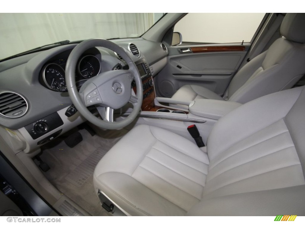 Ash Grey Interior 2008 Mercedes-Benz ML 320 CDI 4Matic Photo #64367427