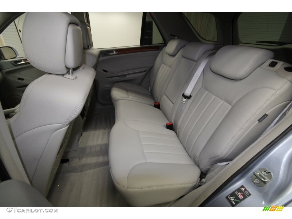 Ash Grey Interior 2008 Mercedes-Benz ML 320 CDI 4Matic Photo #64367434