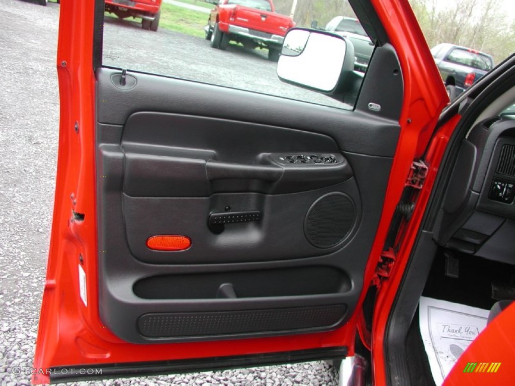 2004 Ram 1500 SLT Quad Cab 4x4 - Flame Red / Dark Slate Gray photo #26