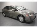 2007 Galaxy Gray Metallic Honda Civic Hybrid Sedan  photo #1