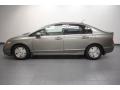 2007 Galaxy Gray Metallic Honda Civic Hybrid Sedan  photo #2