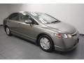 2007 Galaxy Gray Metallic Honda Civic Hybrid Sedan  photo #8