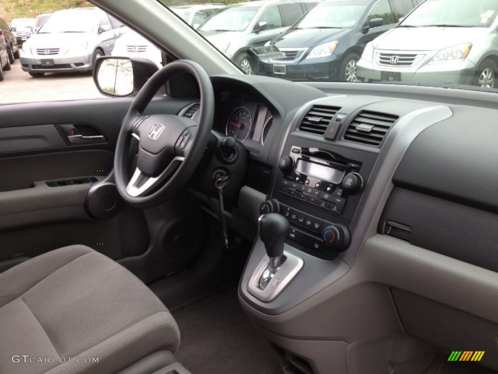 2009 CR-V EX 4WD - Taffeta White / Gray photo #9