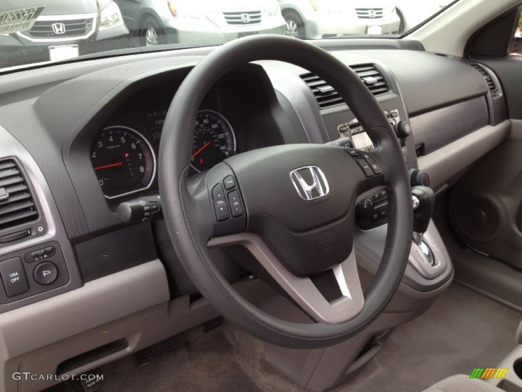 2009 CR-V EX 4WD - Taffeta White / Gray photo #16