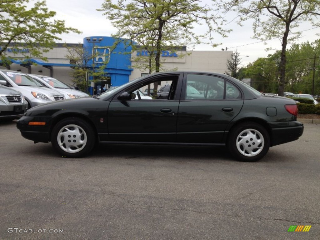 2002 S Series SL2 Sedan - Green / Black photo #1