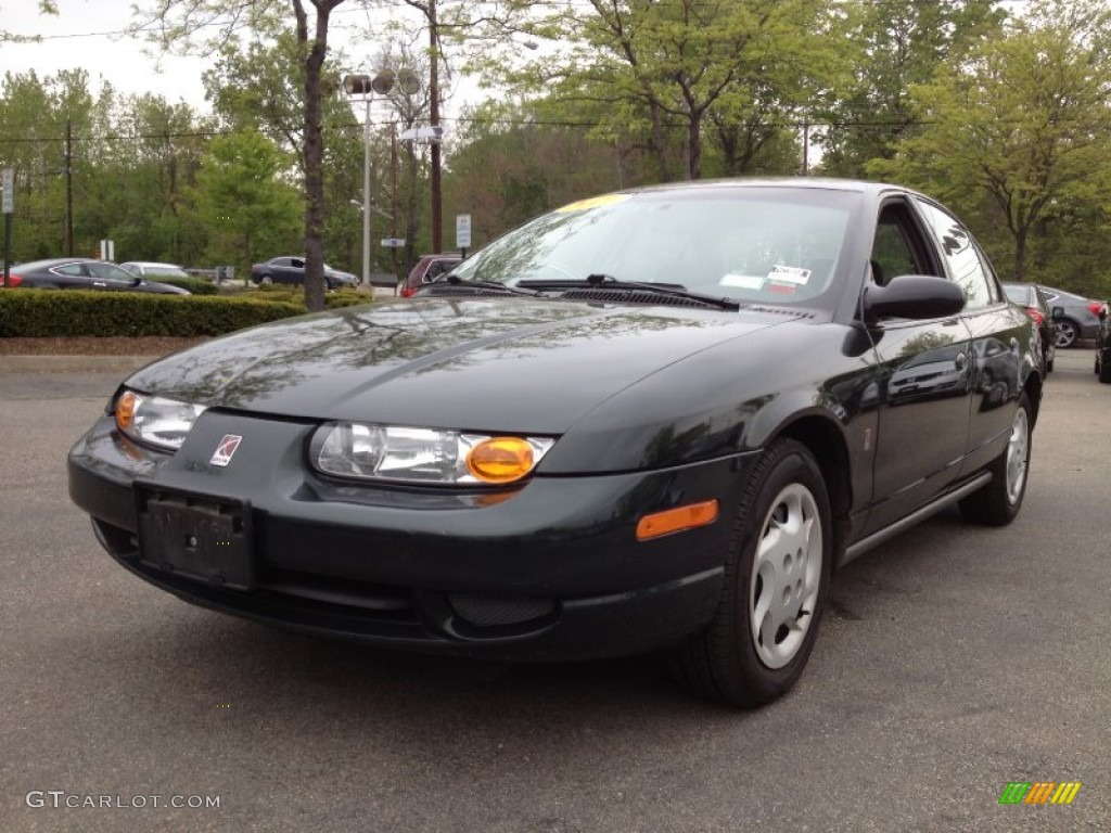 2002 S Series SL2 Sedan - Green / Black photo #6