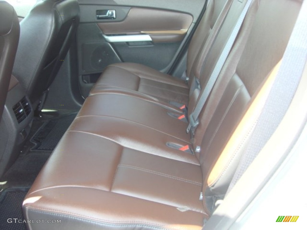 2012 Edge Limited AWD - White Platinum Metallic Tri-Coat / Sienna photo #11