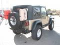 2004 Light Khaki Metallic Jeep Wrangler Rubicon 4x4  photo #7